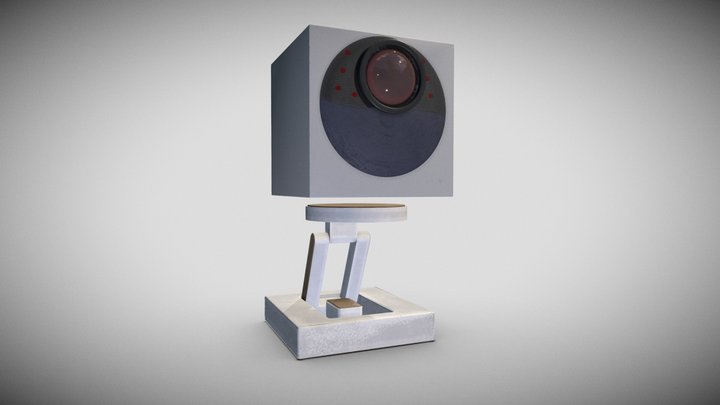 Security Camera 3D Model
