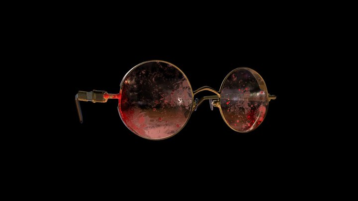 Von Murderer Sunglasses 3D Model