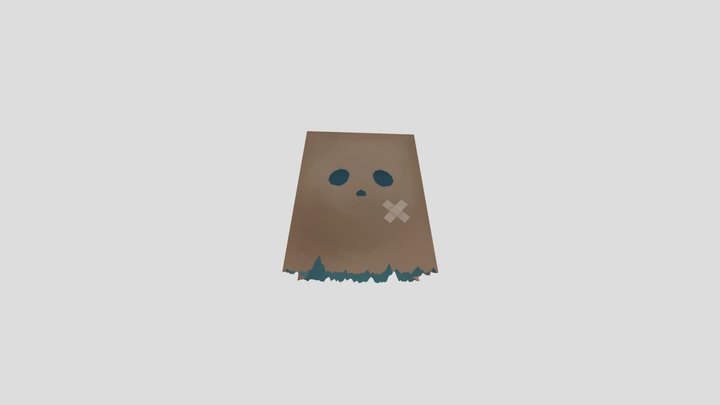 Nanashi Mumei's mascot (Friend) 3D Model