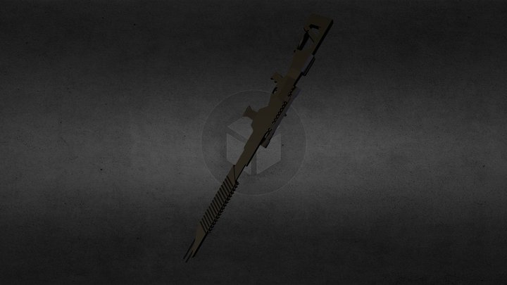 sniper 3D Model