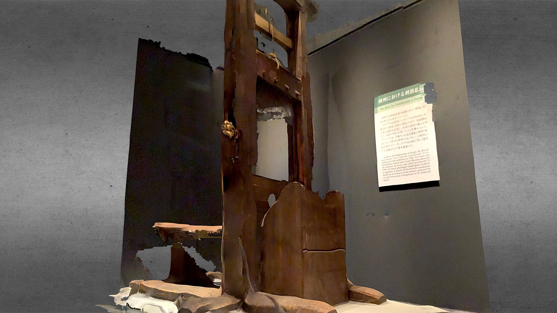 Guillotine scans with iPhone12 Pro