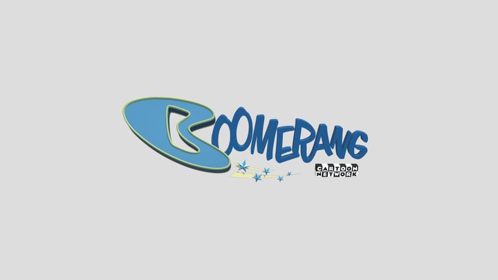 Boomerang From Cartoon Network Logo (2000-2004)