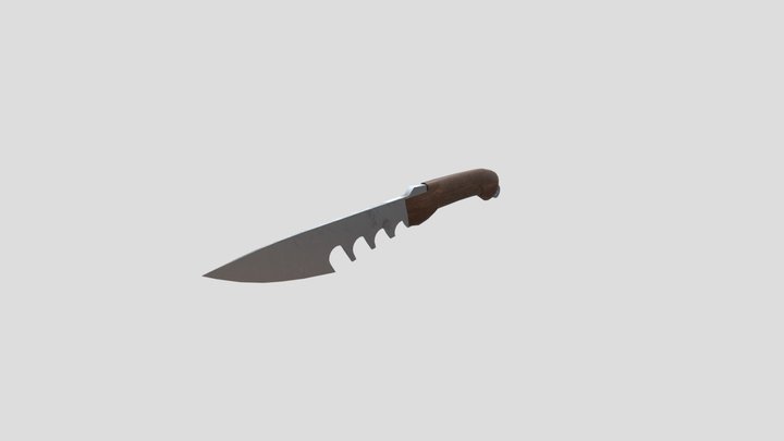 game_asset_knife 3D Model