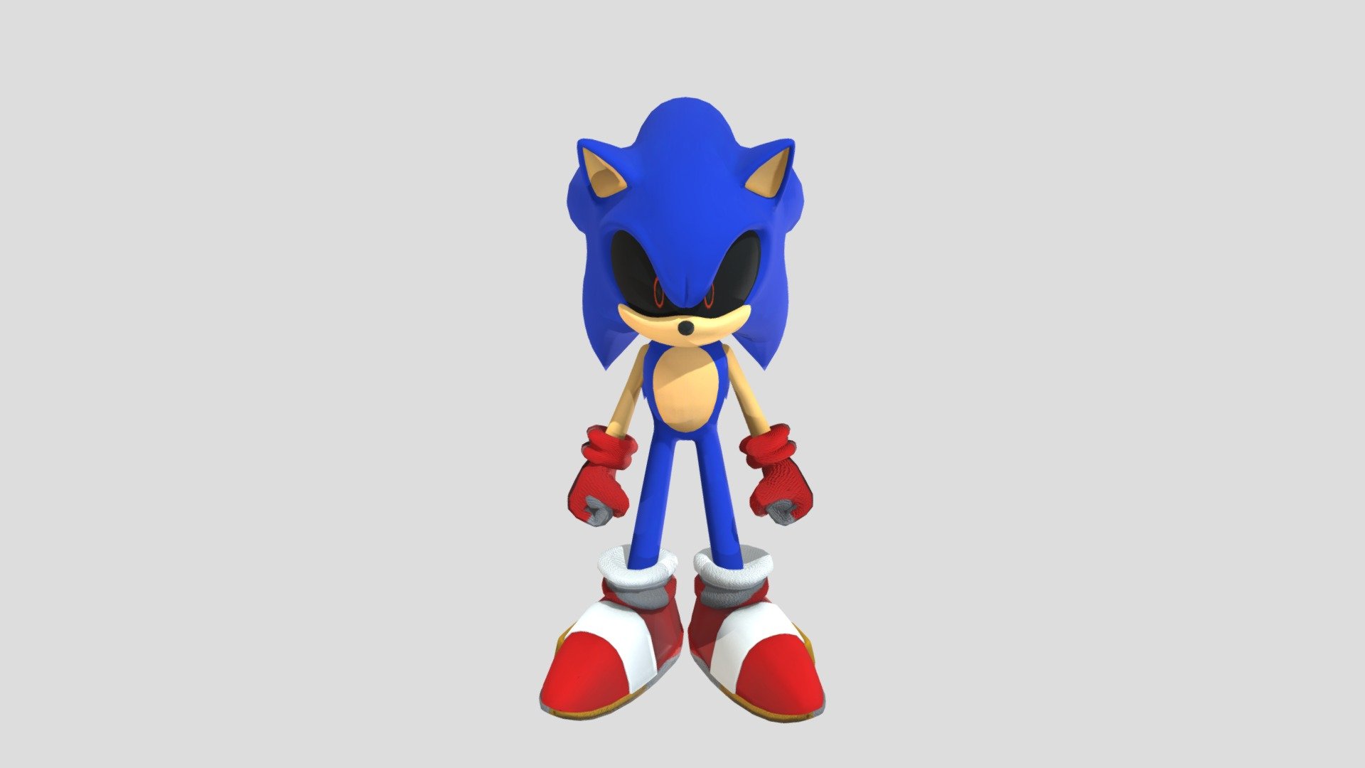 Super sonic.EXE - Download Free 3D model by MJ lock [ad447a6] - Sketchfab