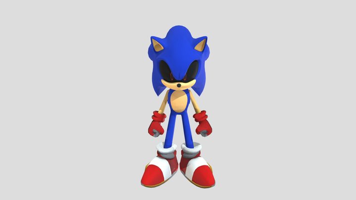 Sonic.EXE 3D Model