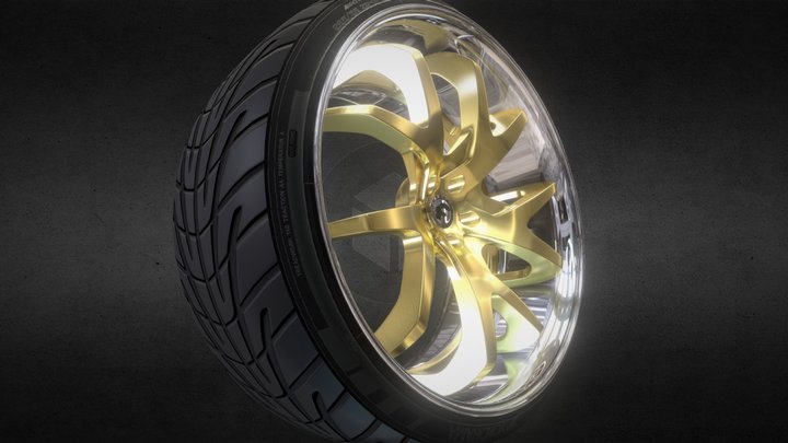 Forgiato 23-ecl 3D Model