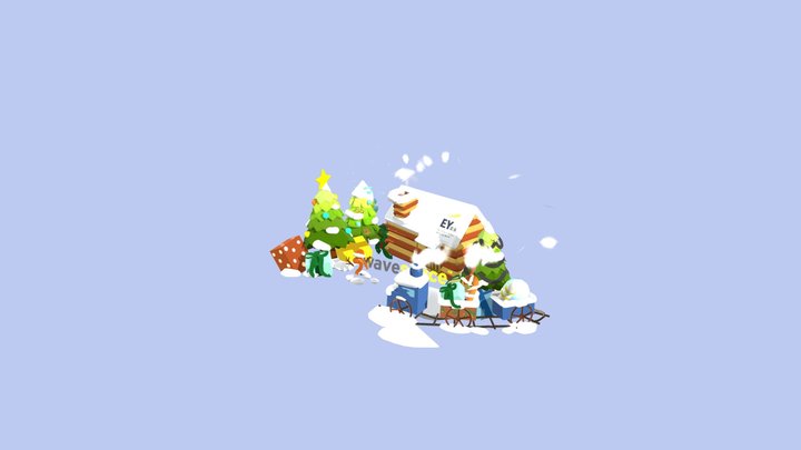 wavespace GC Christmas 3D Model