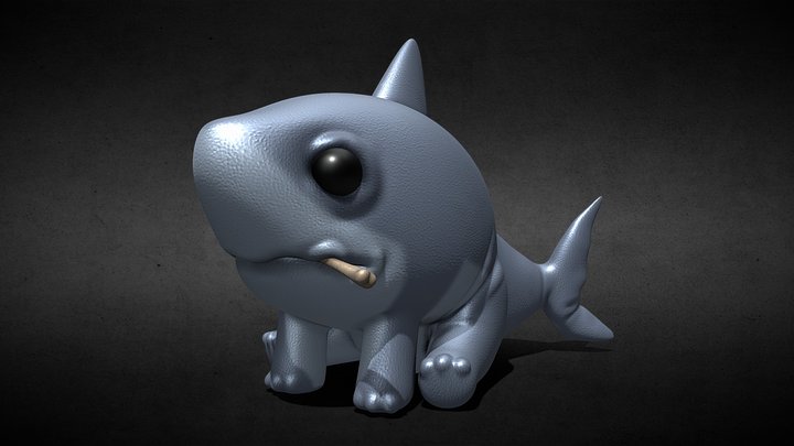 Jeffrey the Shark | Marvel 3D Model