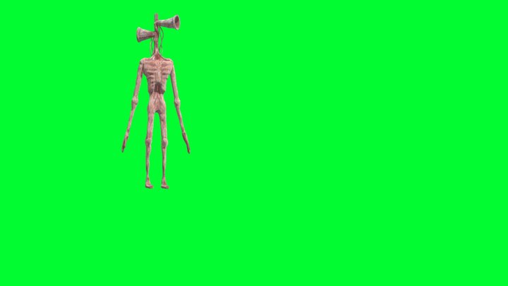 siren-head-vs-huggy-wuggy-siren-head 2 3D Model
