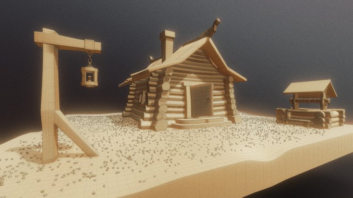 Mysterious house 3D Model