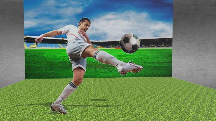 futbol 3D Model