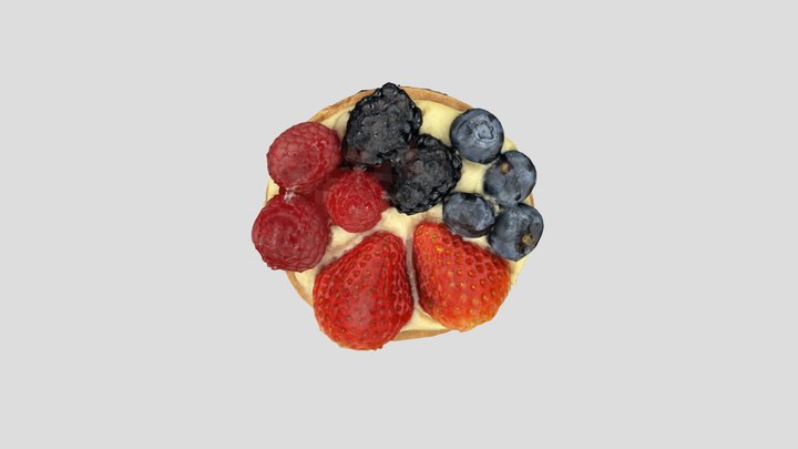 Pastry1-Cut18K 3D Model