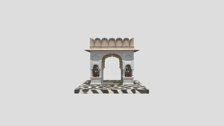 Rajputana Passageway 3D Model