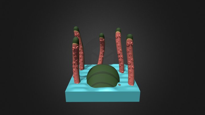 Kraken 3D Model