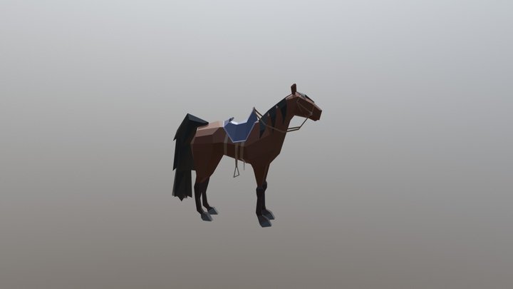 Horse LP 3D Model