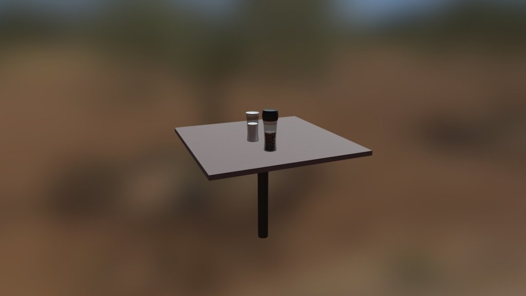 Salzstreuer - Tisch