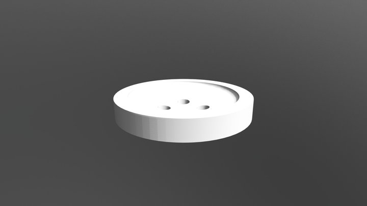 Botón Paramétrico 3D Model