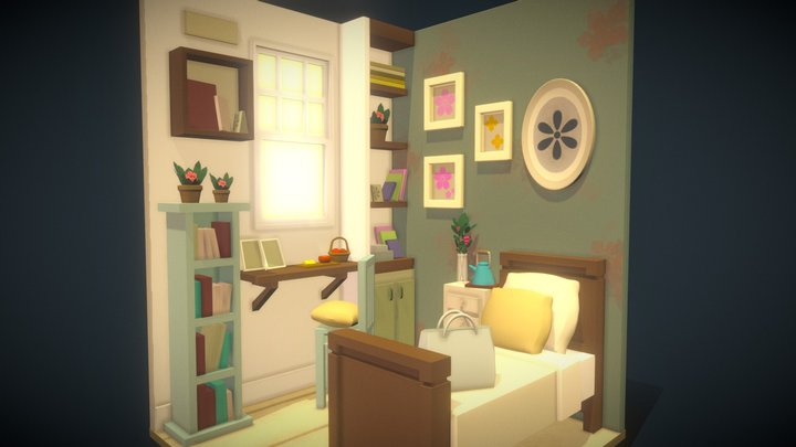 House Diorama #2 3D Model