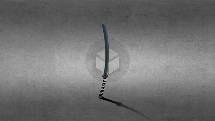 меч 3D Model