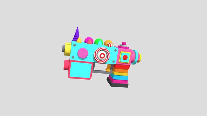 Spacegun3 3D Model