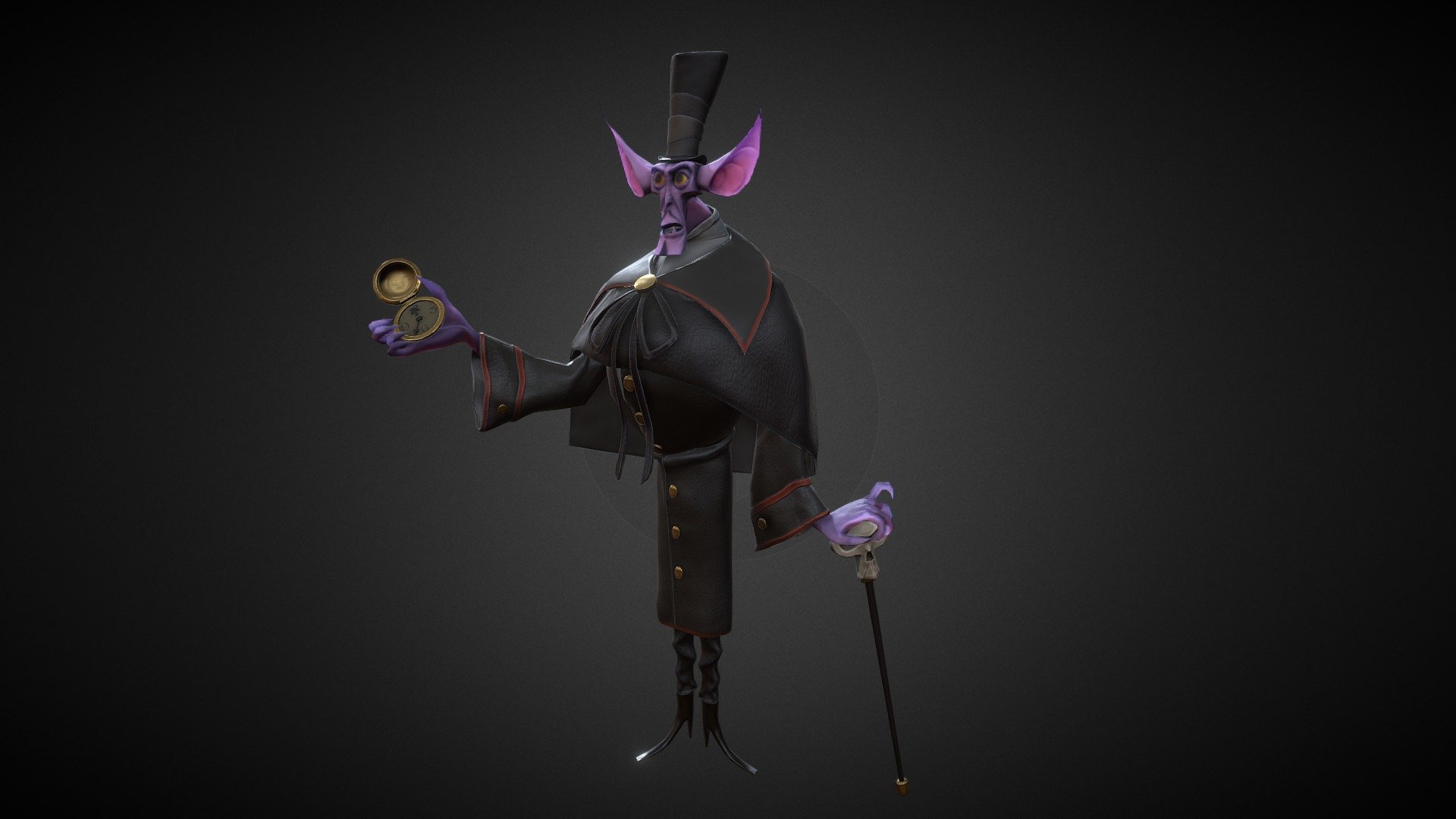 Character - Gentleman Vampire - 3D model by sammie.laureys [f2d8620 ...