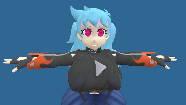KM Skyblue (GodOfWhy) 3D Model