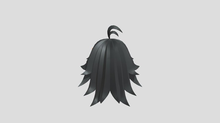Free Roblox Hair 3D Model