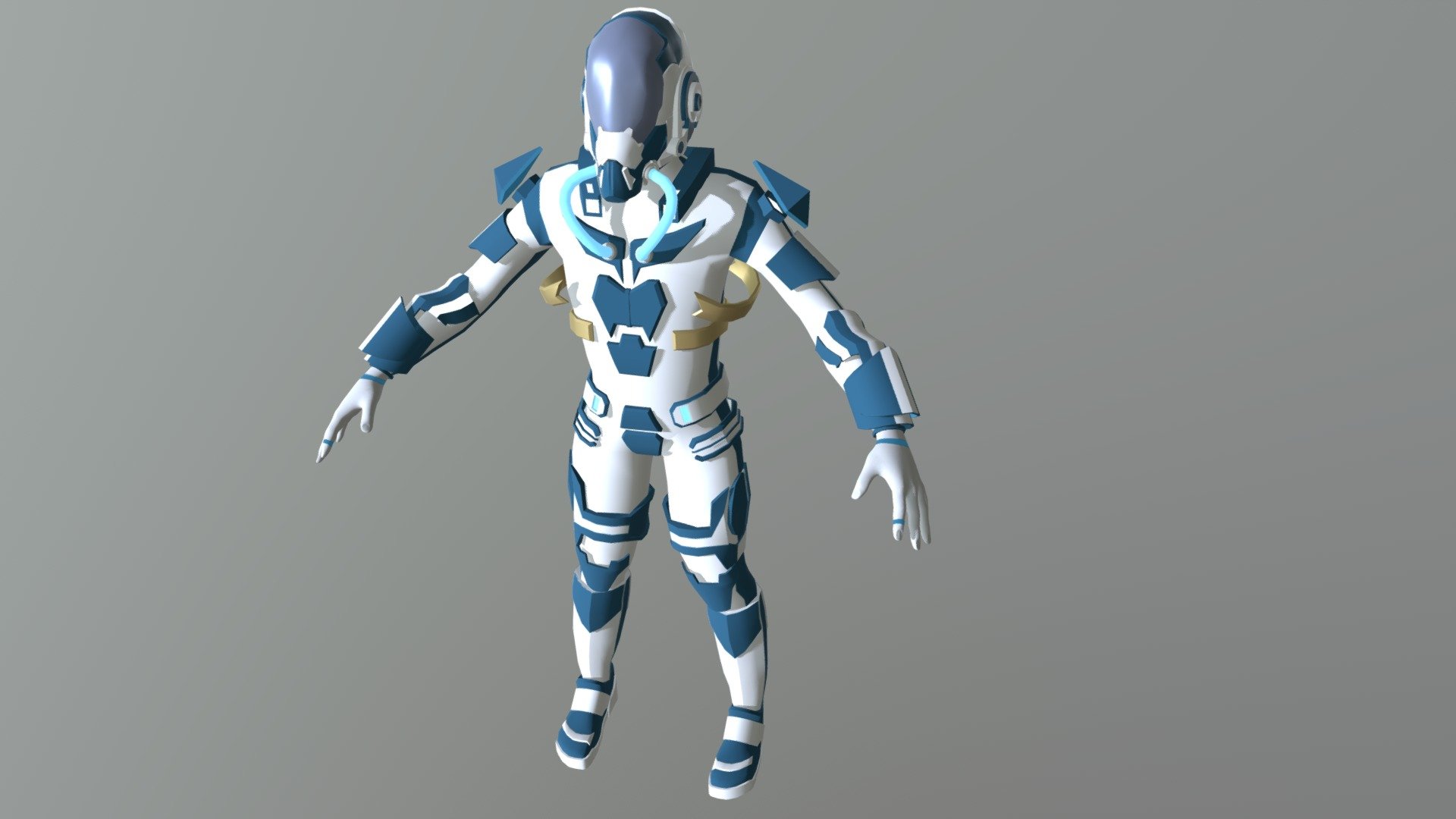 Robot Human - 3D model by TheFPiriz [f2da3fa] - Sketchfab