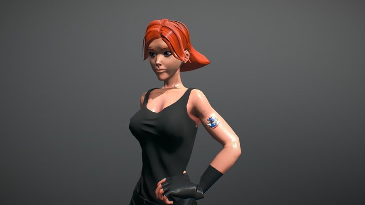 Meryl Silverburgh 3D Model