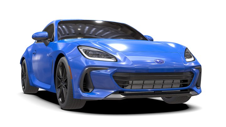 Subaru BRZ 2022 3D Model