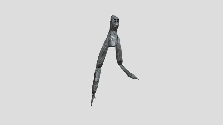 pbbv_from_clouds_gorilla_horror 3D Model
