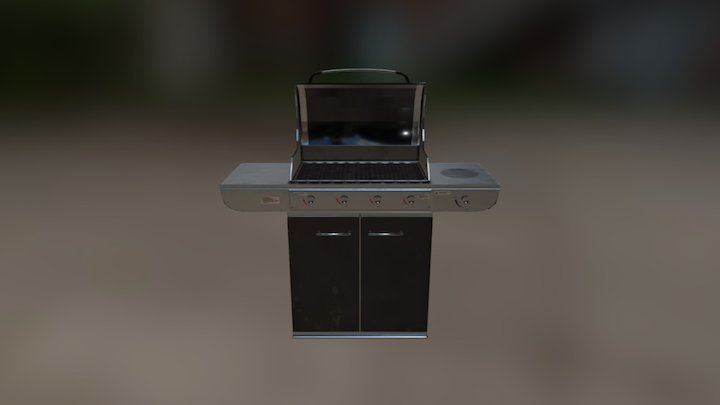 Bbq Open 3D Model