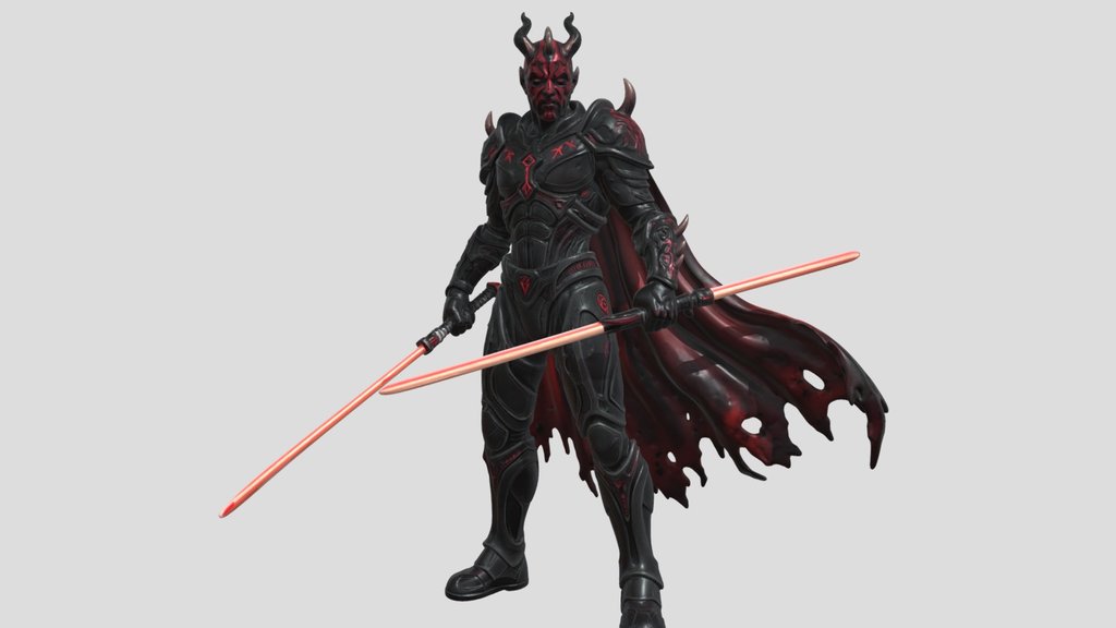 Crimson Demon Knight