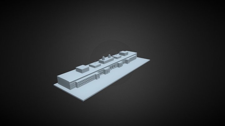 Old Parliament 3D Model