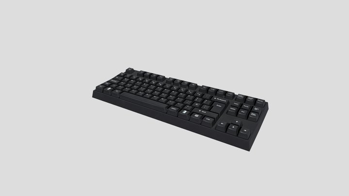 Keyboard Multiviews 3D Model