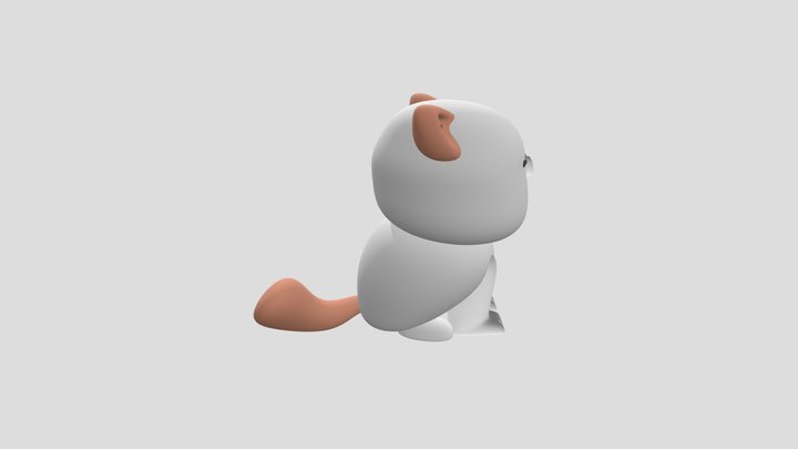cat 3D Model