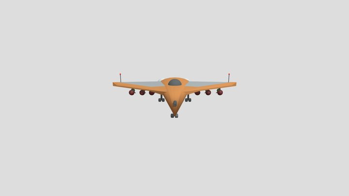 plane export 3D Model