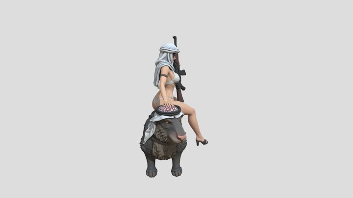 Rat Race Girl – Free 3D Model STL