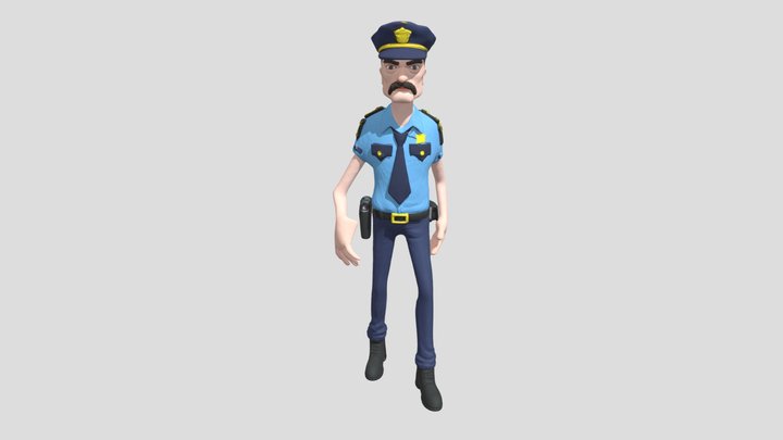 Policeman 3D models - Sketchfab