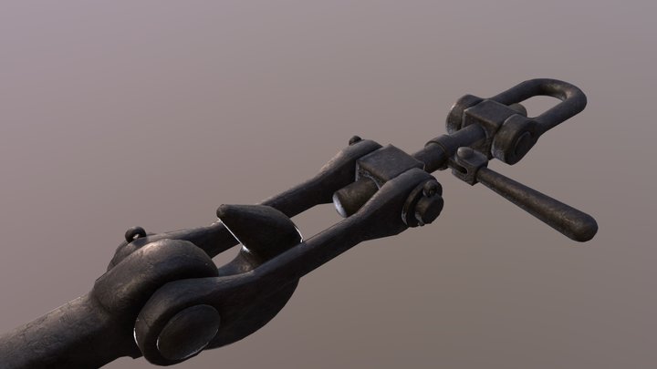 sprzęg śrubowy 3D Model
