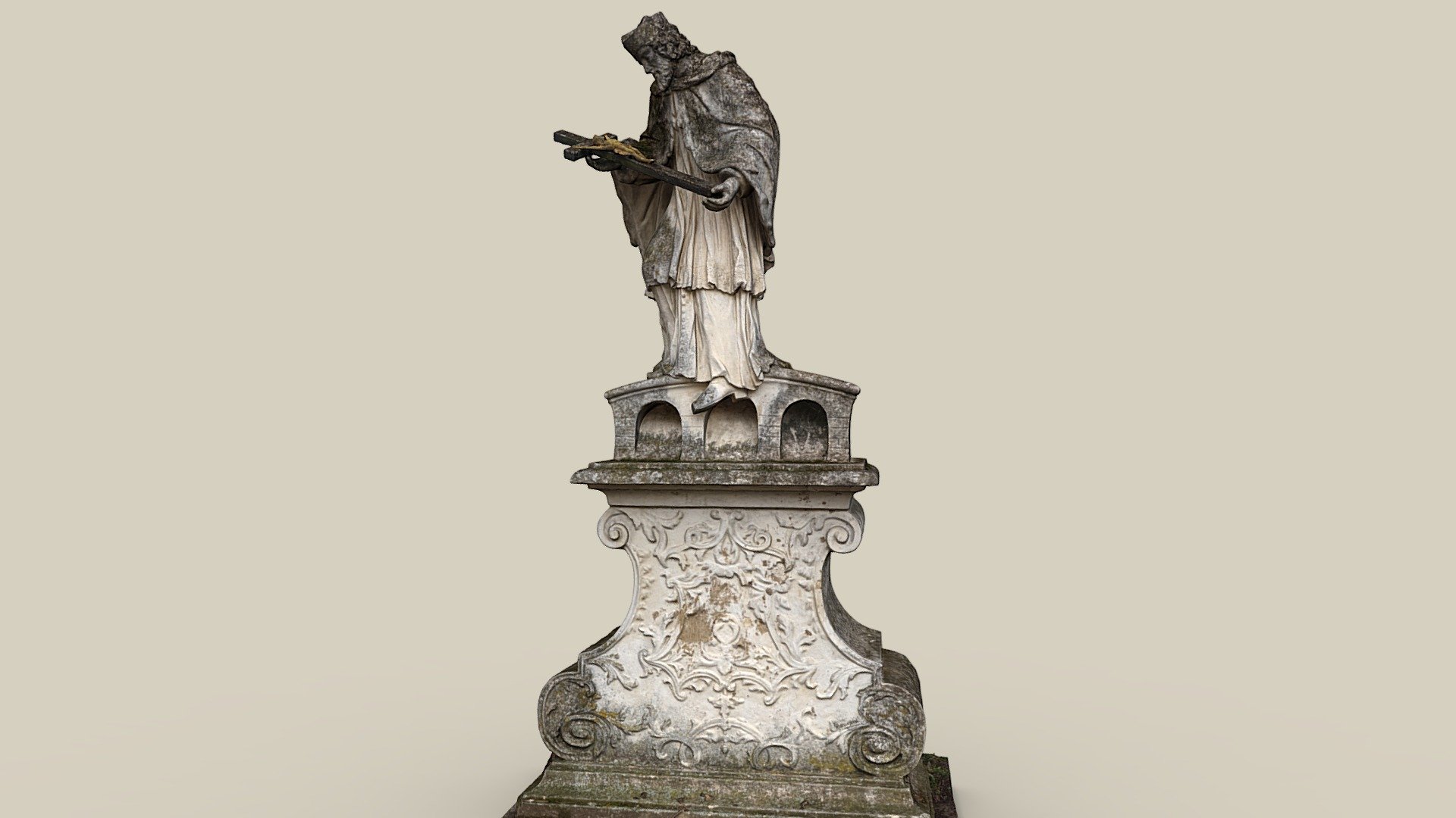 Hl. Nepomuk — Sketchfab embed 3D viewer