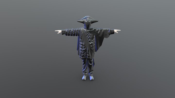 Pilgrim - Futuristic Clothing Concept – Modello 3D gratuito STL