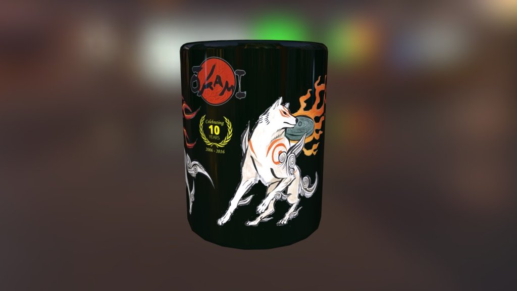 Ōkami`s 10 years honor mug!