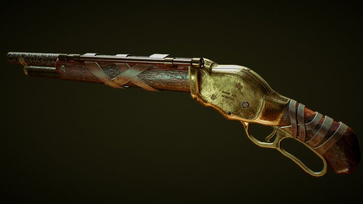 shot gun 3D Model