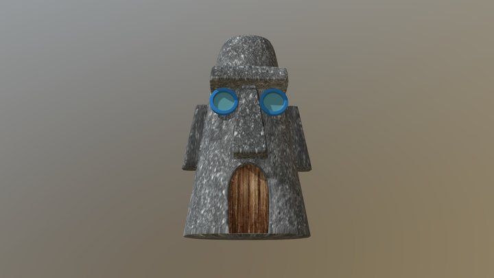 Squidward house 3D Model