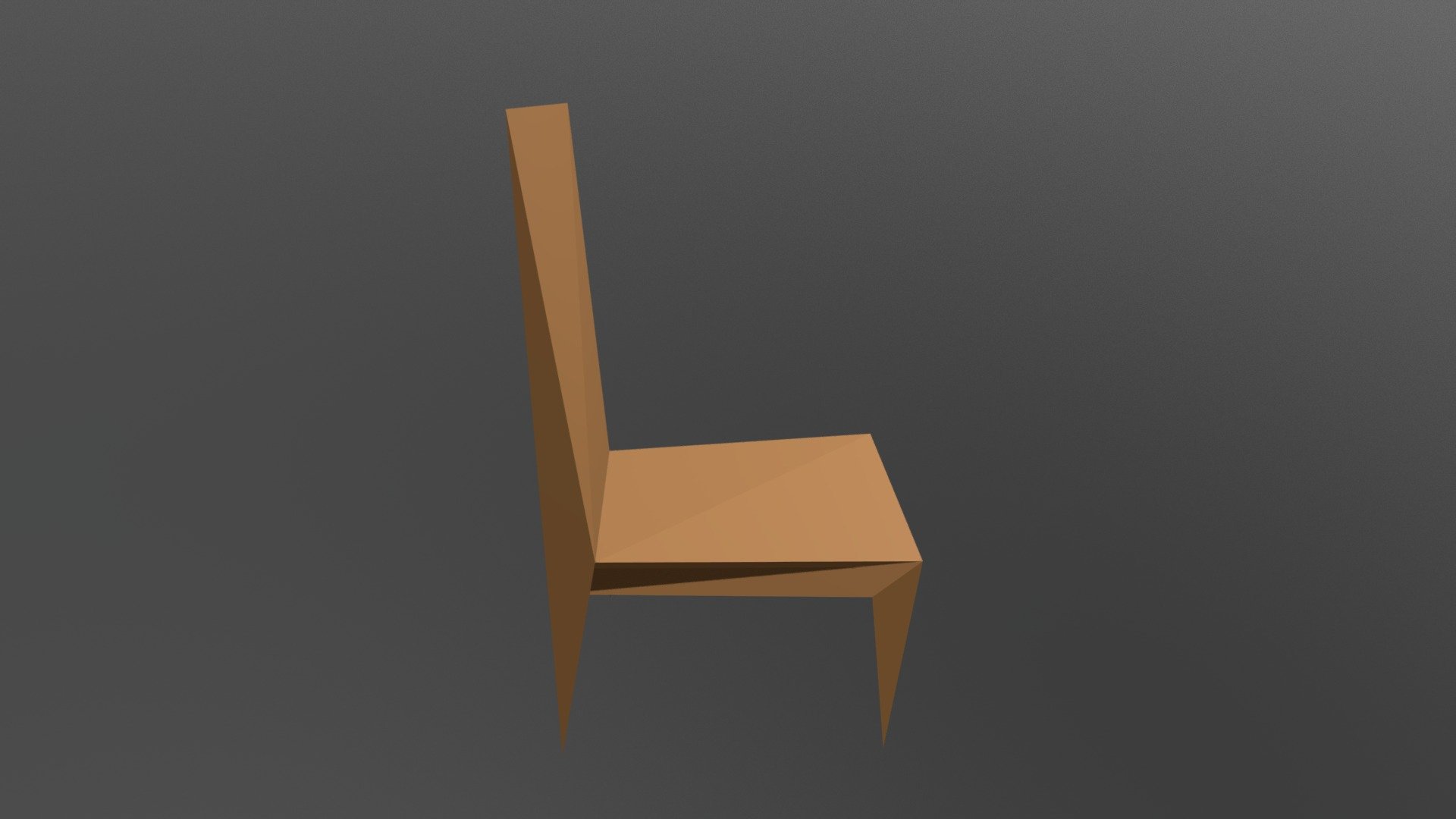 First Chair Low Poly - 3D model by Matheus (@Lionnet) [f2e2a0b] - Sketchfab