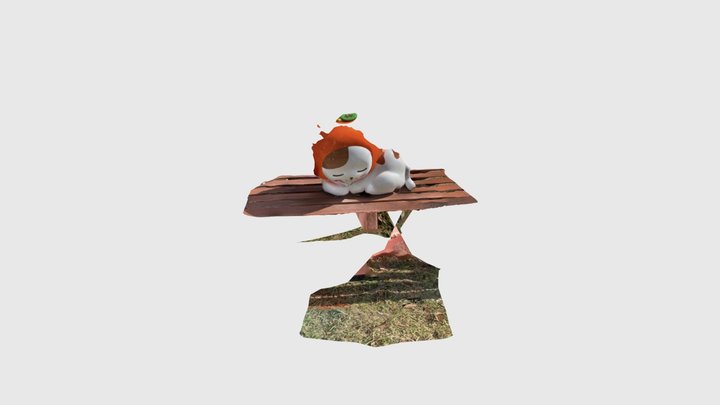 わだにゃん 3D Model