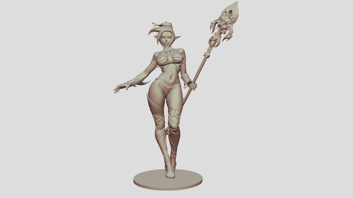 Lineage dark efl 3D Model