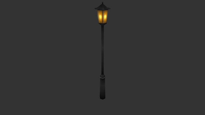 Gs Street Light 3D Model