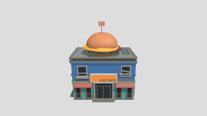 Restaurant 3D Model
